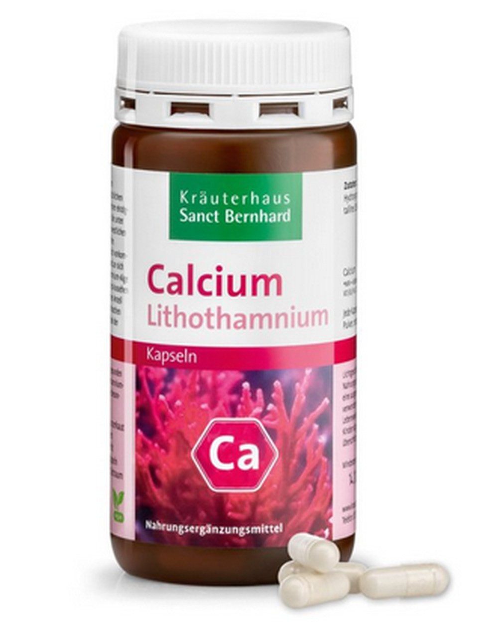 Sanct Bernhard Sanct Bernhard Calcium-Lithothamnium Kapseln - 120 Kapseln Kapseln