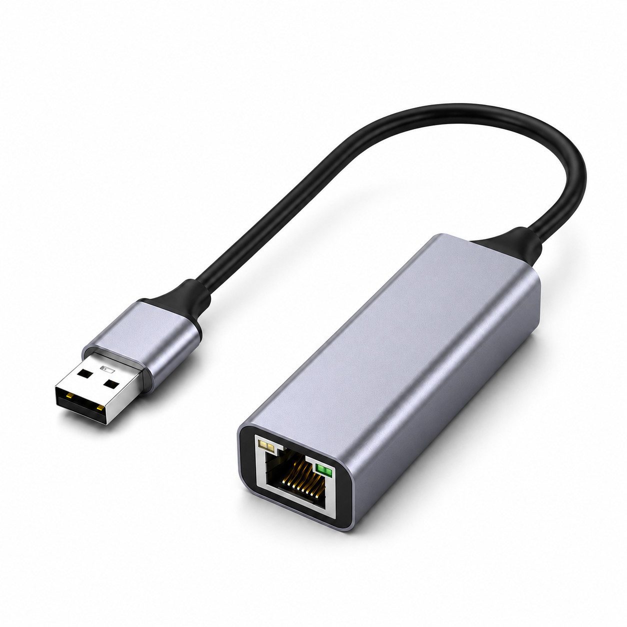 XEOOCE Netzwerkadapter, USB 3.0, Gigabit-Ethernet, 1 Stück Netzwerk-Adapter