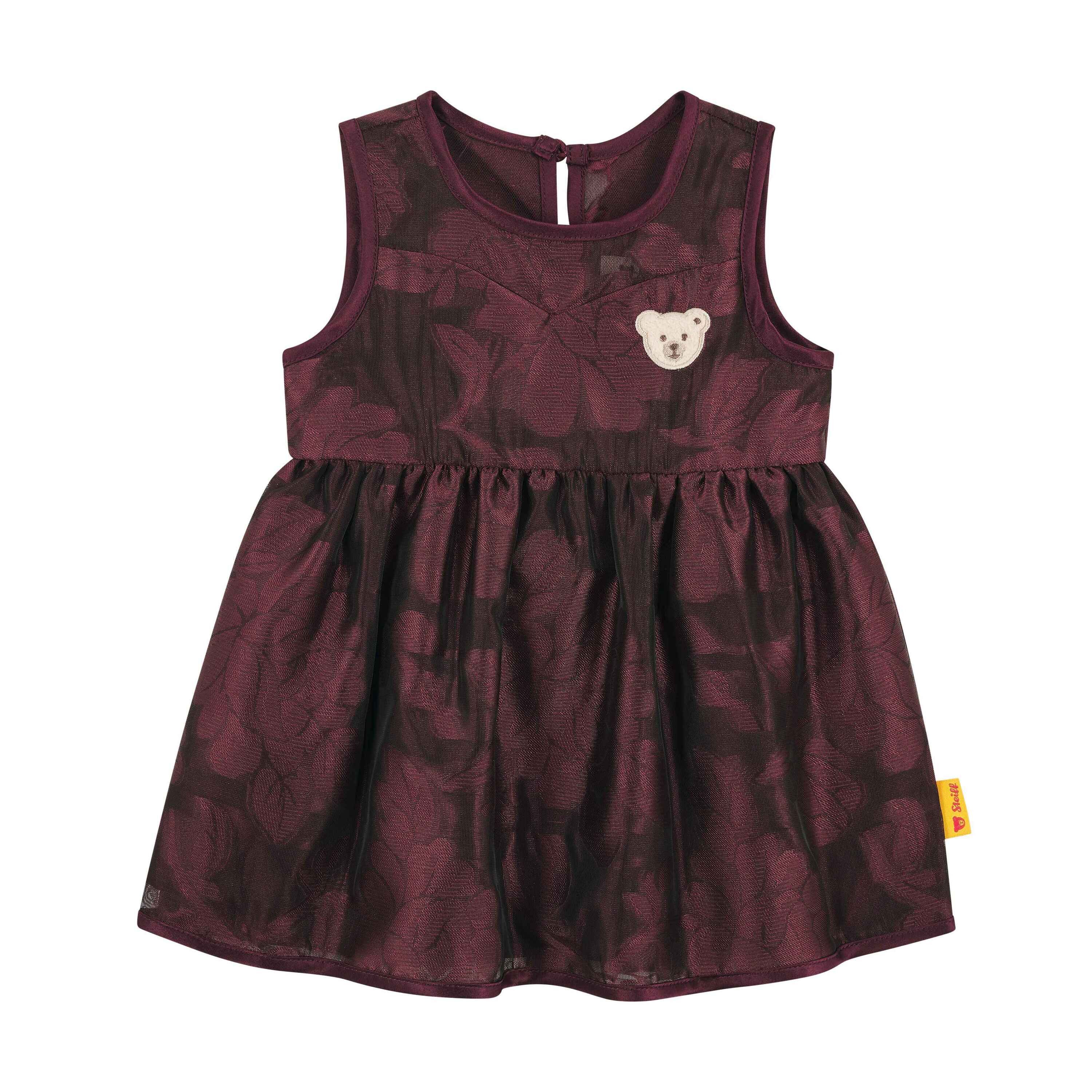 Steiff Trägerkleid Kleid ohne Arm Festive Luxe, gefüttert