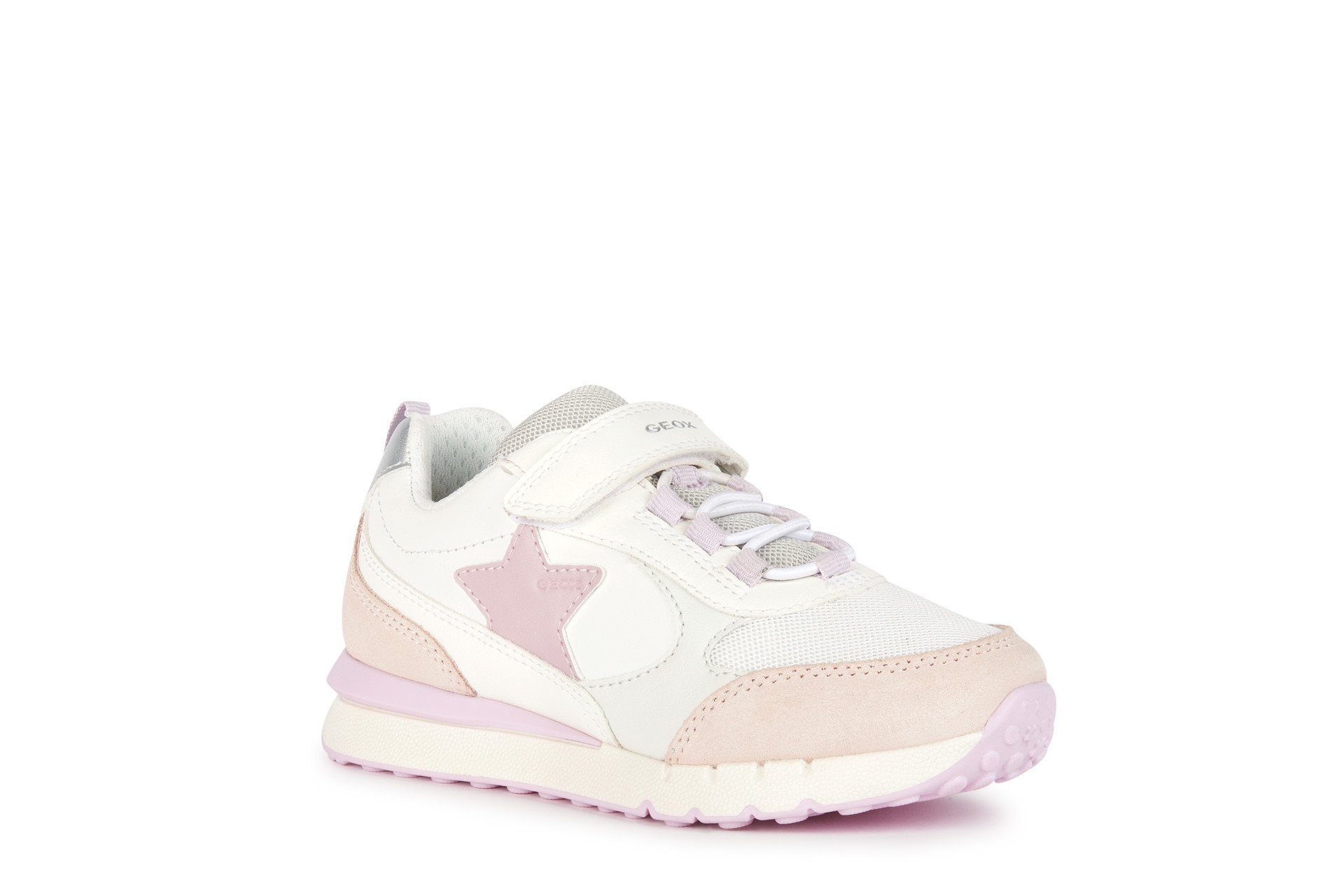 Sneaker Geox (WHITE/ROSE) Weiß