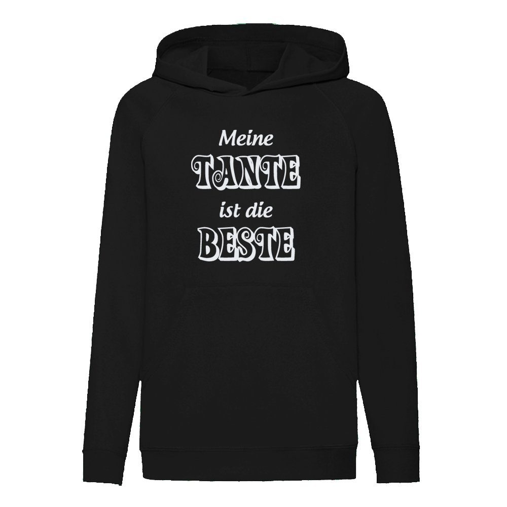Ggraphics Hoodie Meine Tante ist die Beste Kinder Hoodie