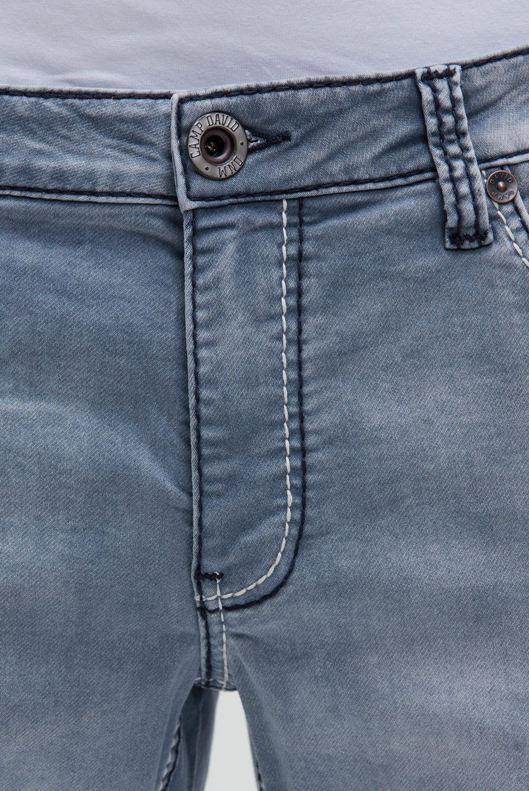 CAMP DAVID Comfort-fit-Jeans aus Sweatmaterial – Bild 4 von 5