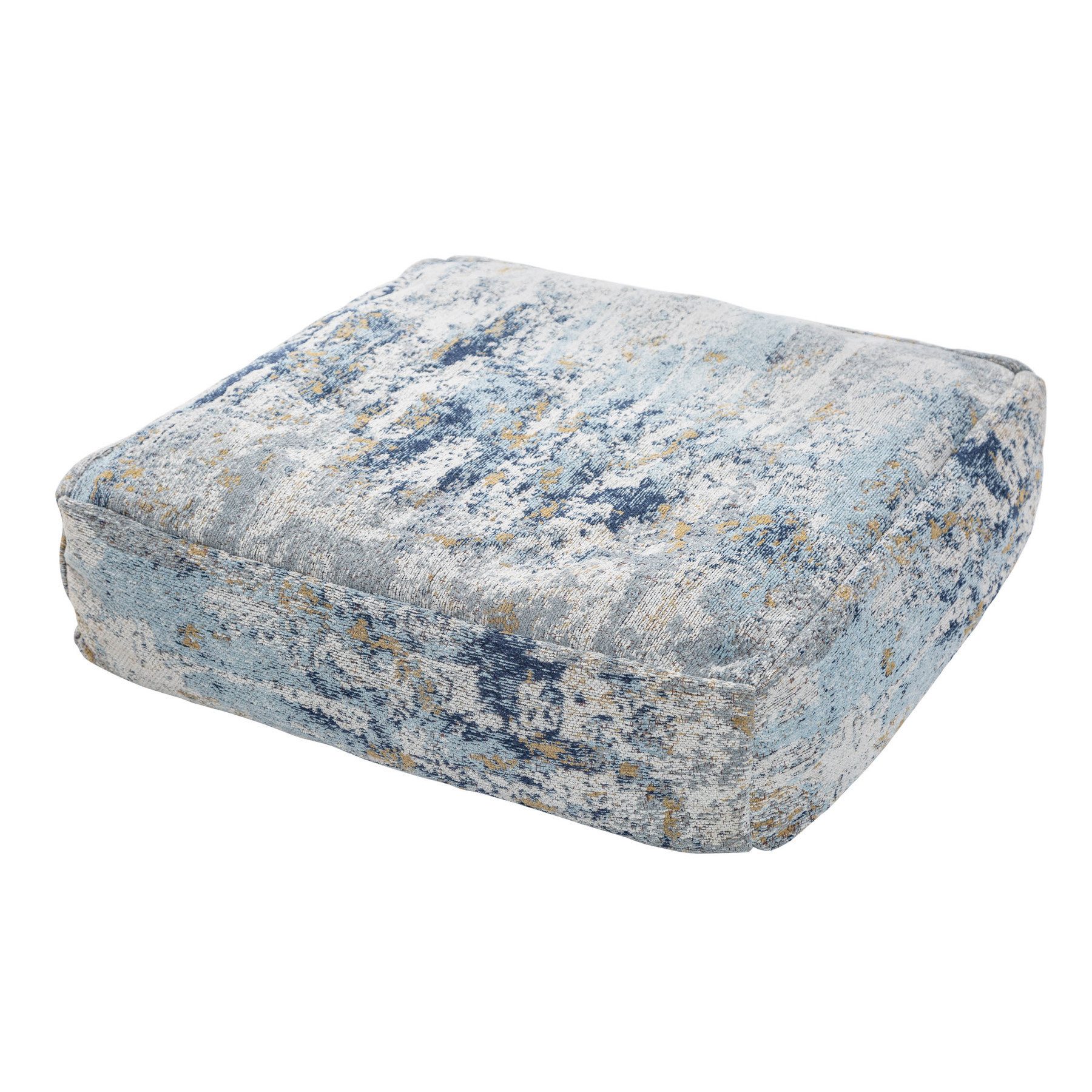 riess-ambiente Bodenkissen XL ABSTRAKT 70cm blau günstig online kaufen