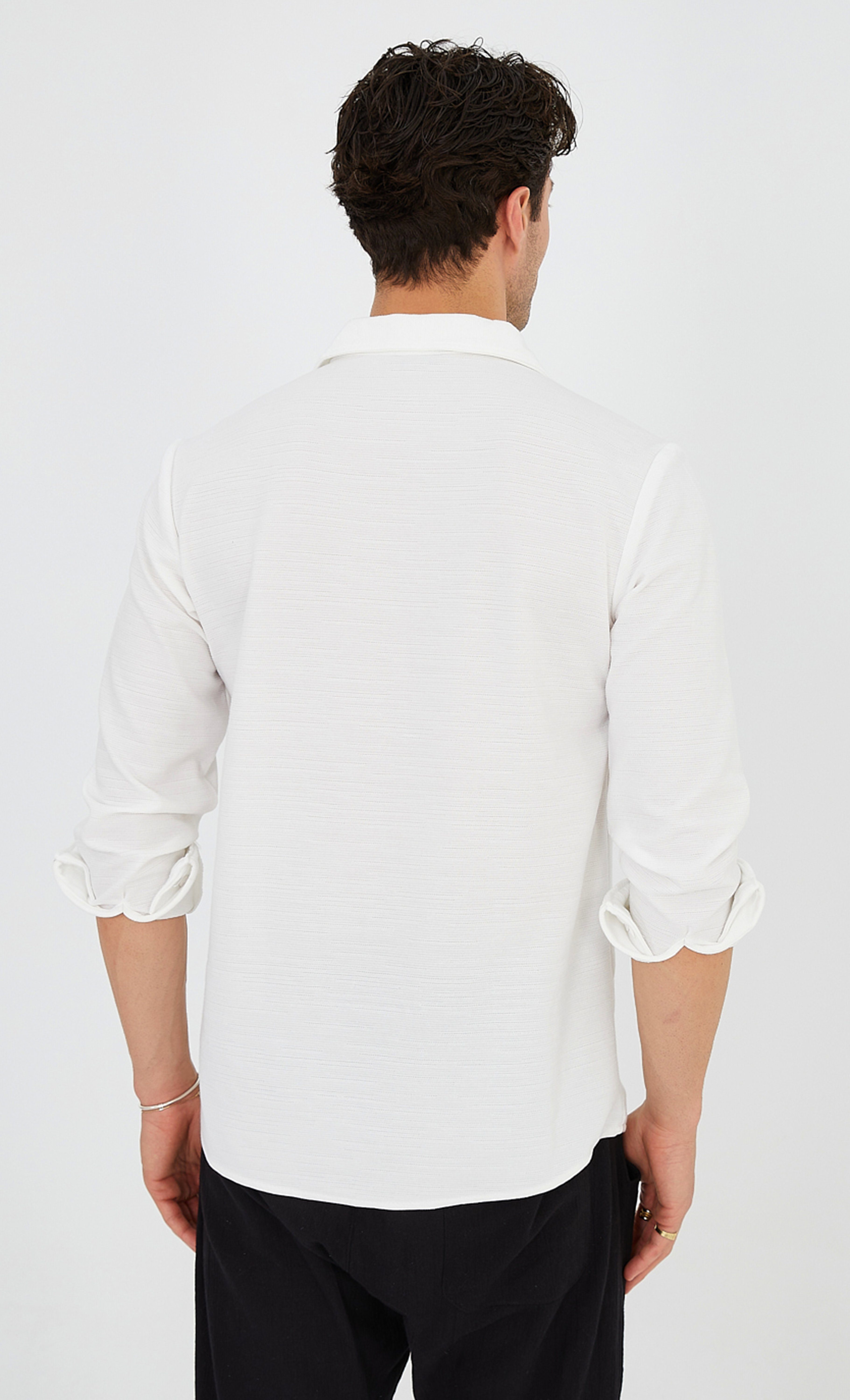 Megaman Jeans Langarmhemd Megaman Herren Freizeit-Hemd günstig online kaufen