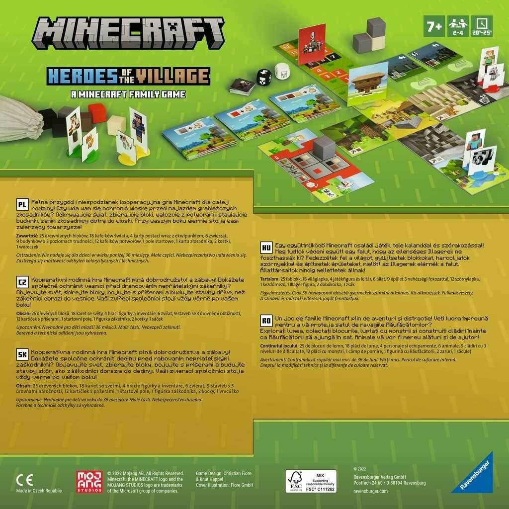 Ravensburger Spiel Ravensburger Minecraft: Helden des Dorfes