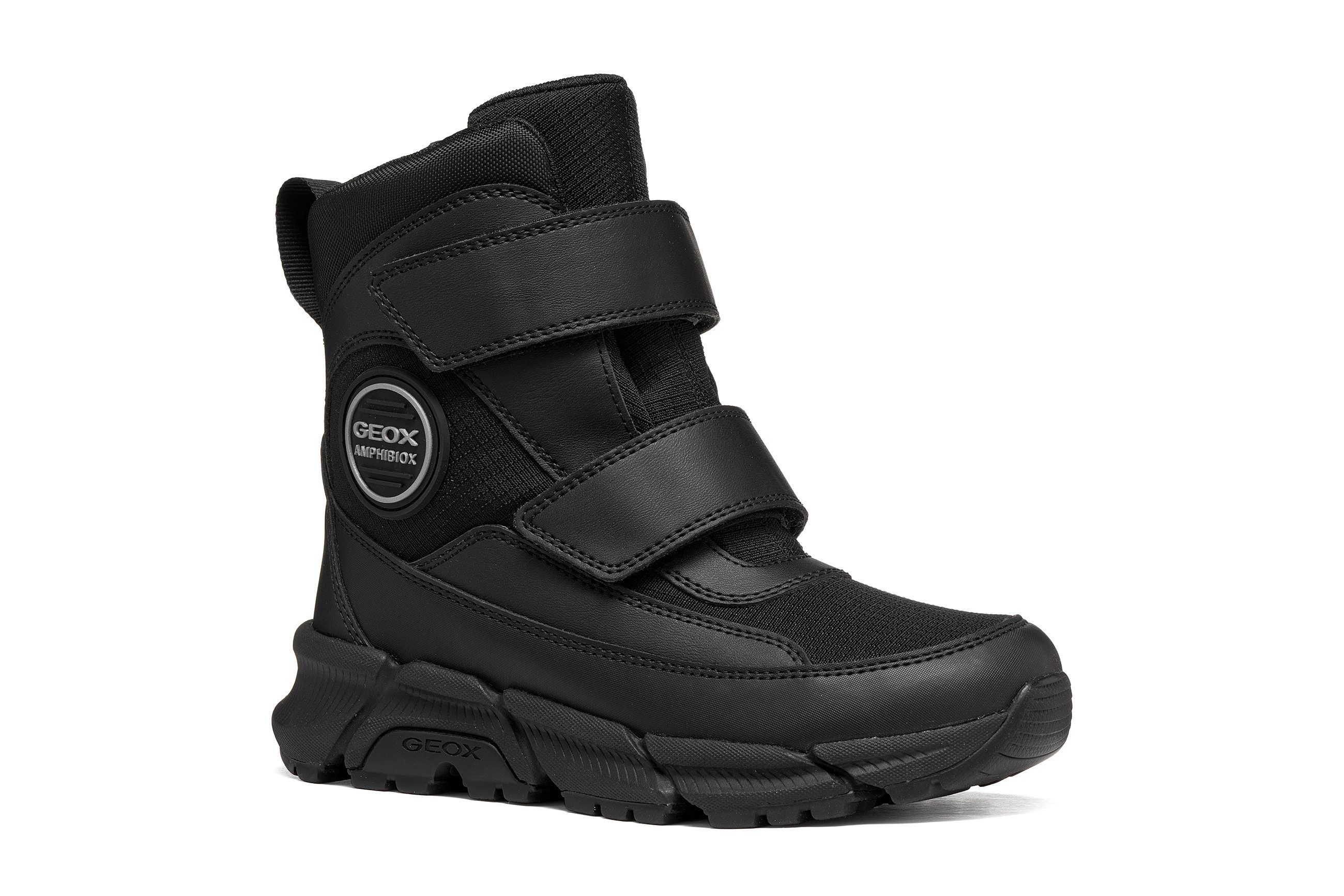 Geox J FLEXYPER PLUS BOY Winterboots Klettstiefel, Warmfutter, TEX, Größenschablone zum Download