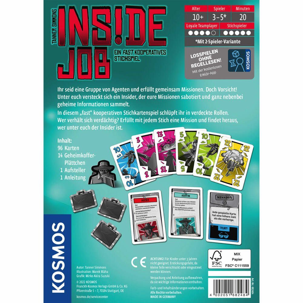 Kosmos Spiel Inside Job