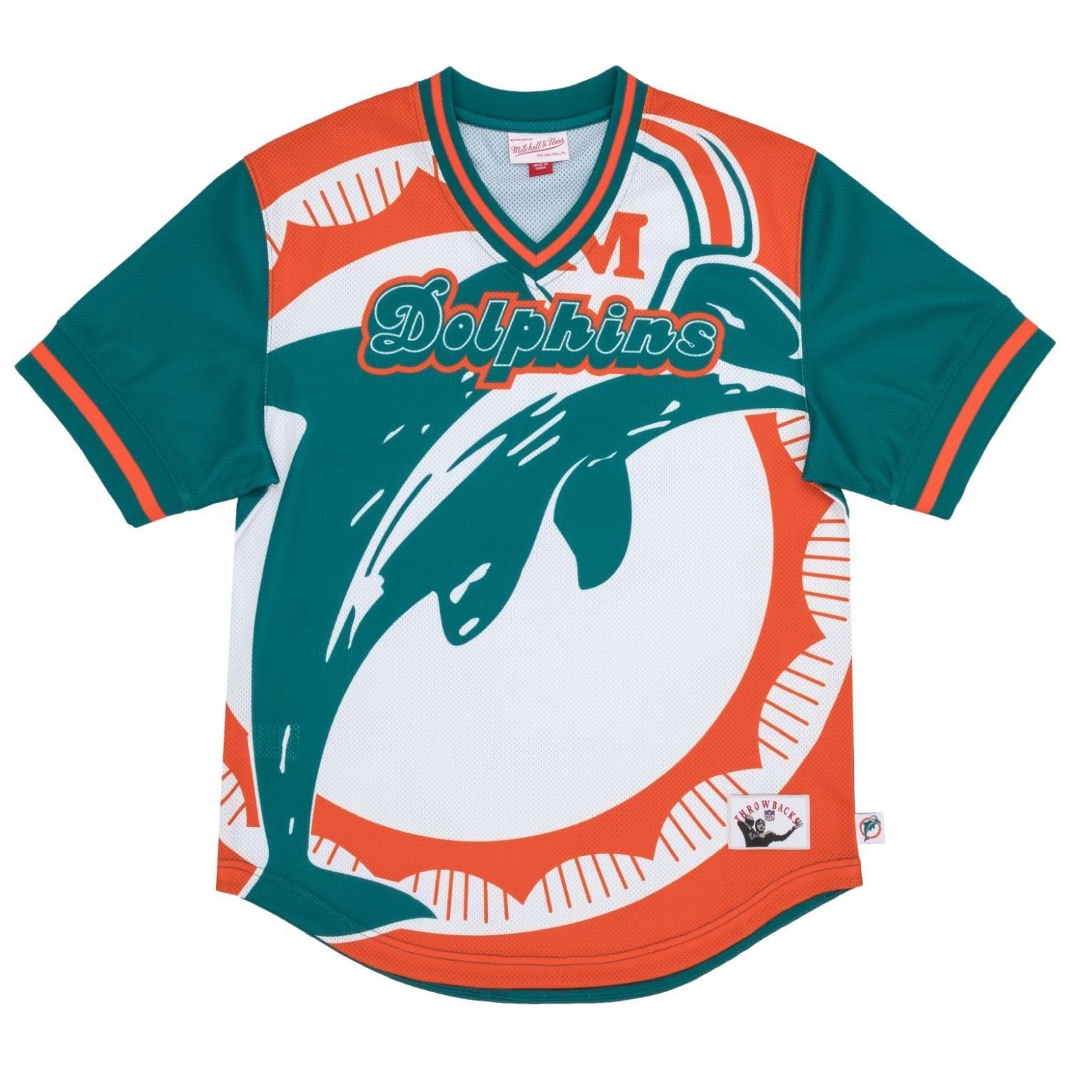 Mitchell & Ness Footballtrikot JUMBOTRON NFL Jersey Miami Dolphins