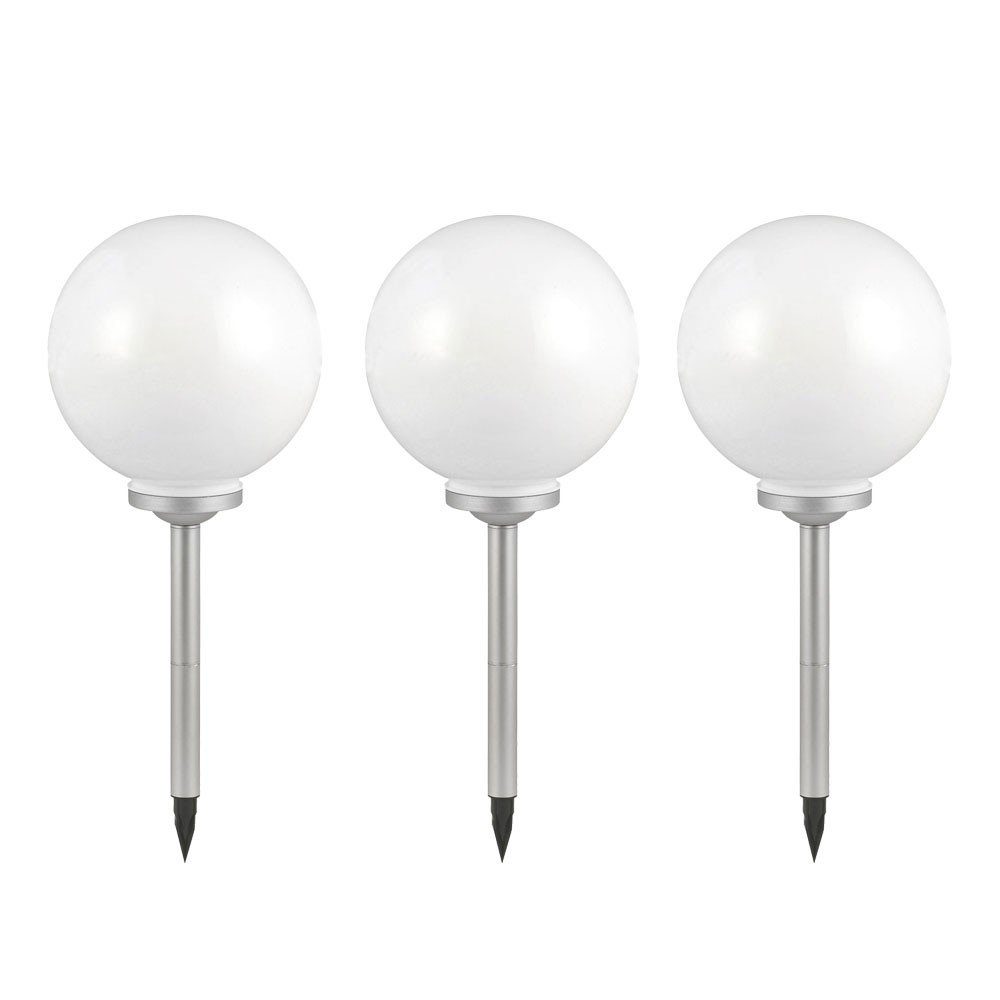 etc-shop LED Gartenleuchte, LED-Leuchtmittel fest verbaut, 3er-Set LED Sola günstig online kaufen