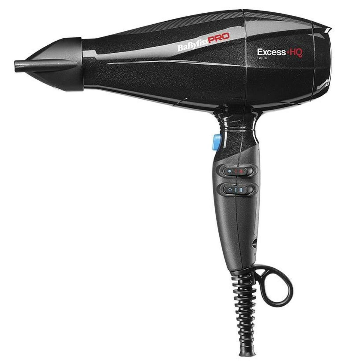 BaByliss Haartrockner Babyliss Föhn Haartrockner Stylingföhn Excess-HQ Schwarz 2600 W