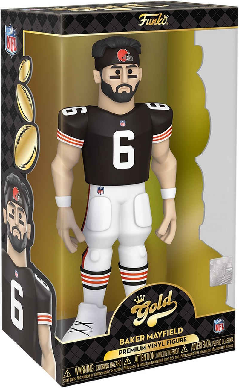 Funko Spielfigur NFL Cleveland Browns - Baker Mayfield Gold Figur