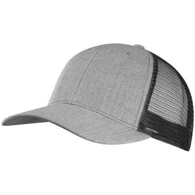 Livepac Office Baseball Cap Basecap mit Netz / Farbe: grau-schwarz