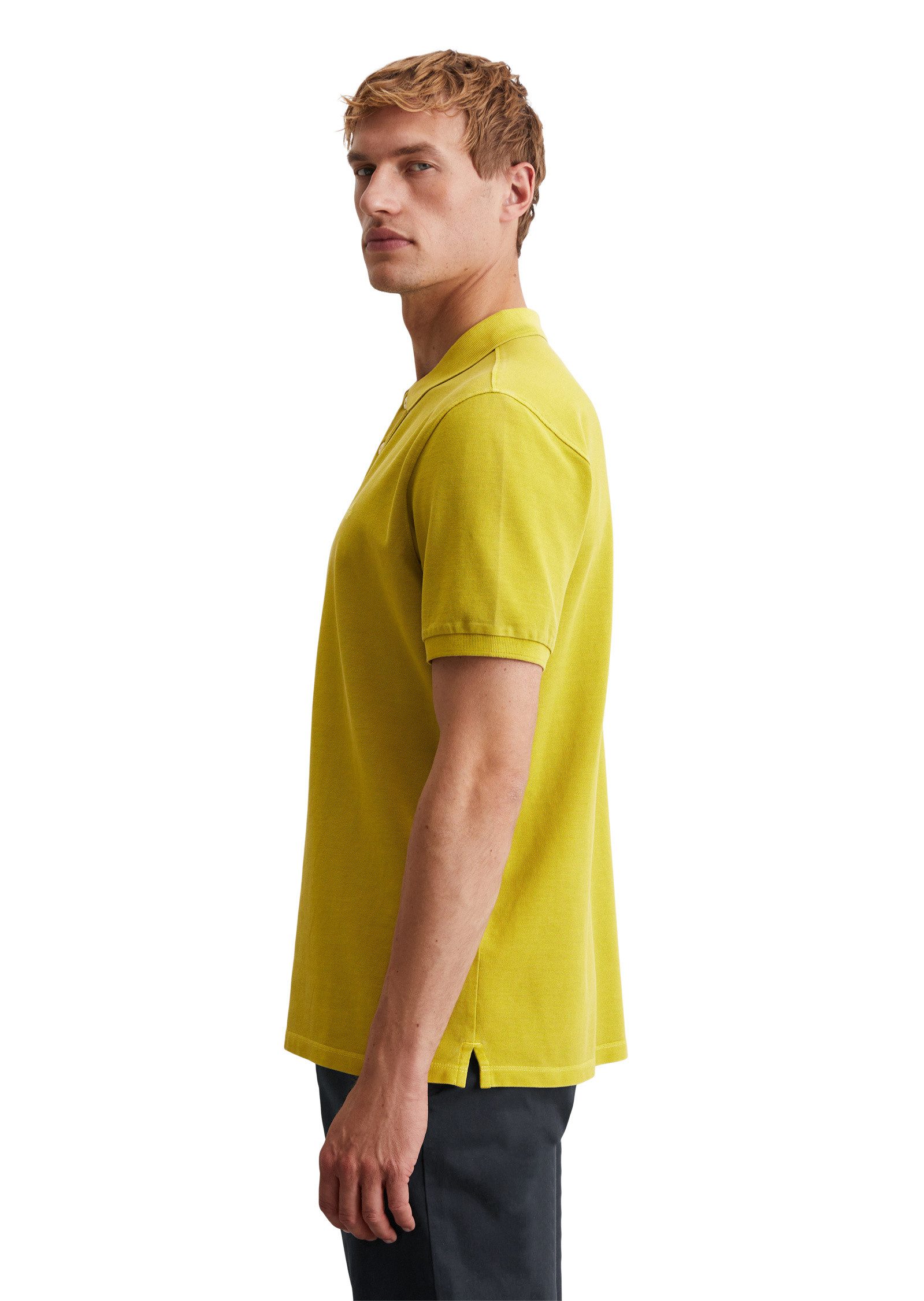 Marc OPolo Poloshirt "aus Bio-Baumwolle" günstig online kaufen