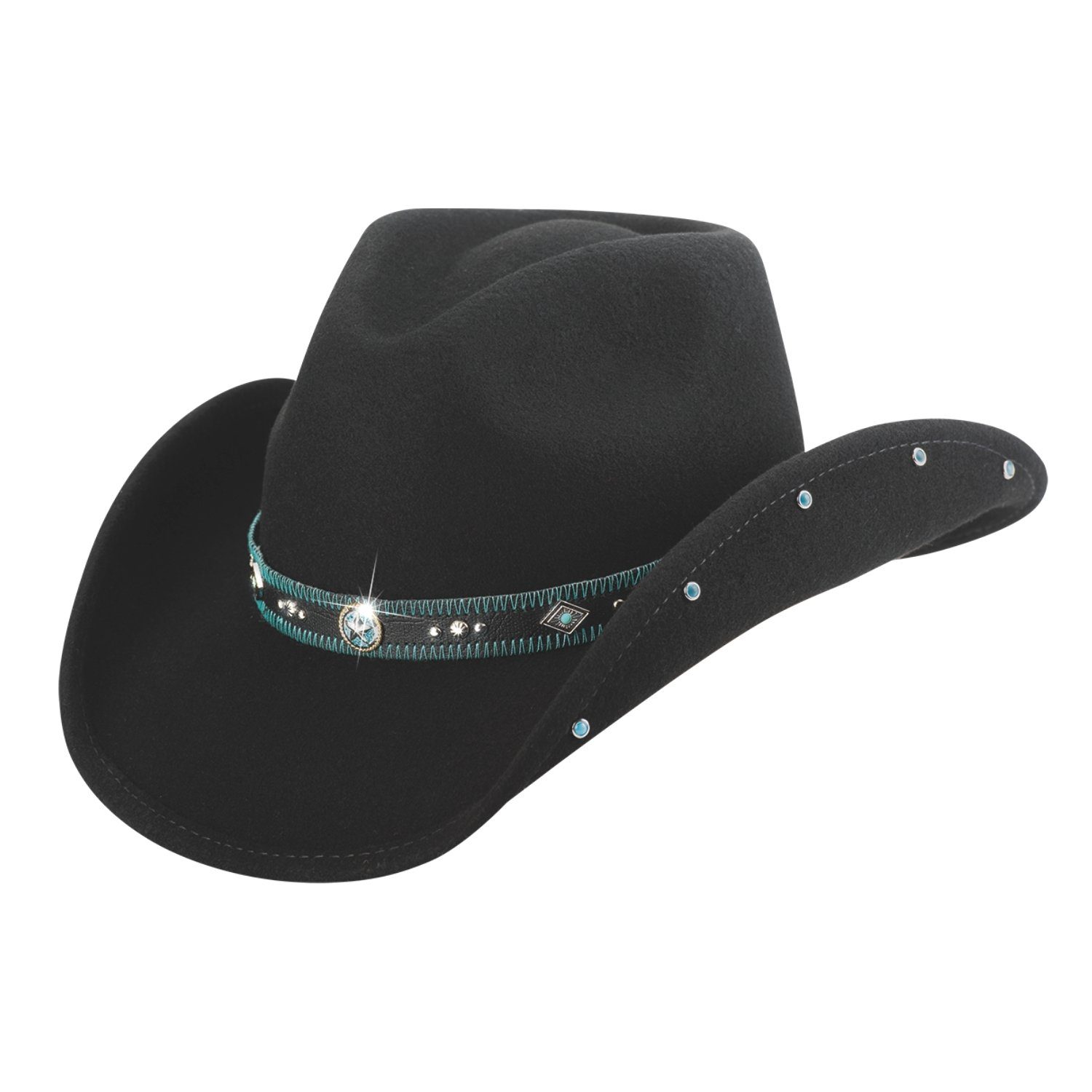 Westernlifestyle Cowboyhut Chickasaw Bullhide Hats Cowboyhut Wollfilz schwarz
