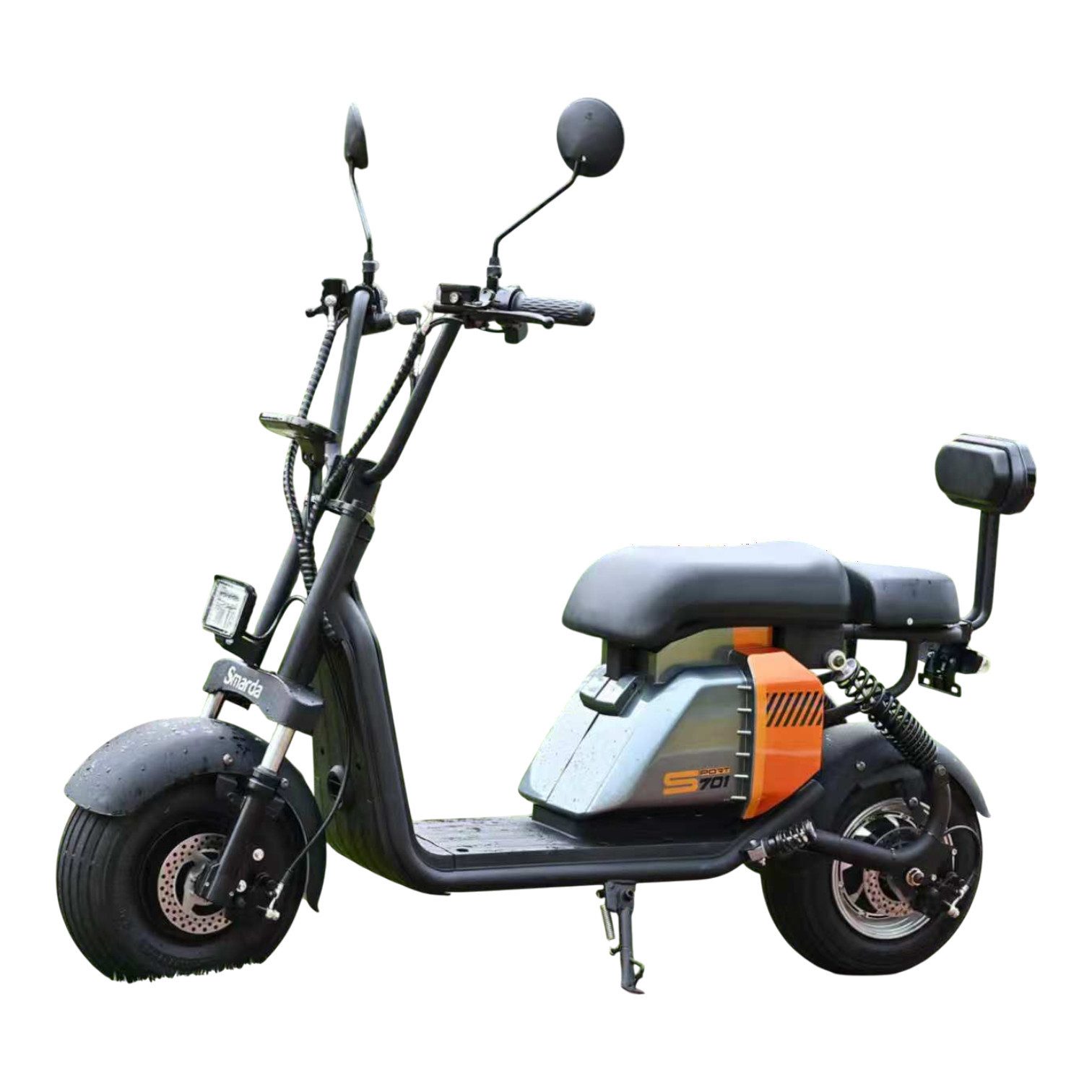 ENEWAY E-Scooter COCO MINI - 48V Fatwheel LowRider Scooter 45 km/h, 45 km/h, mit Straßenzulassung