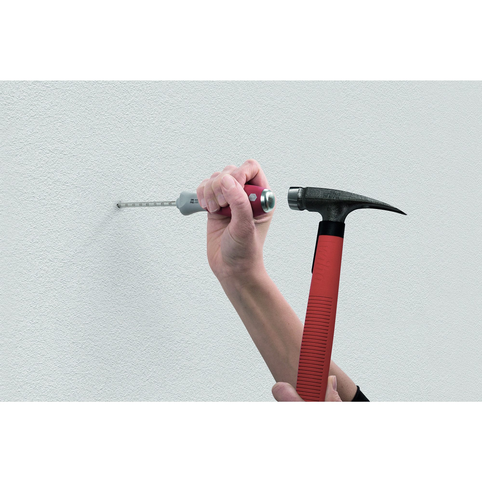 Wiha Schraubendreher Wiha Dübellochschläger-Set SoftFinish