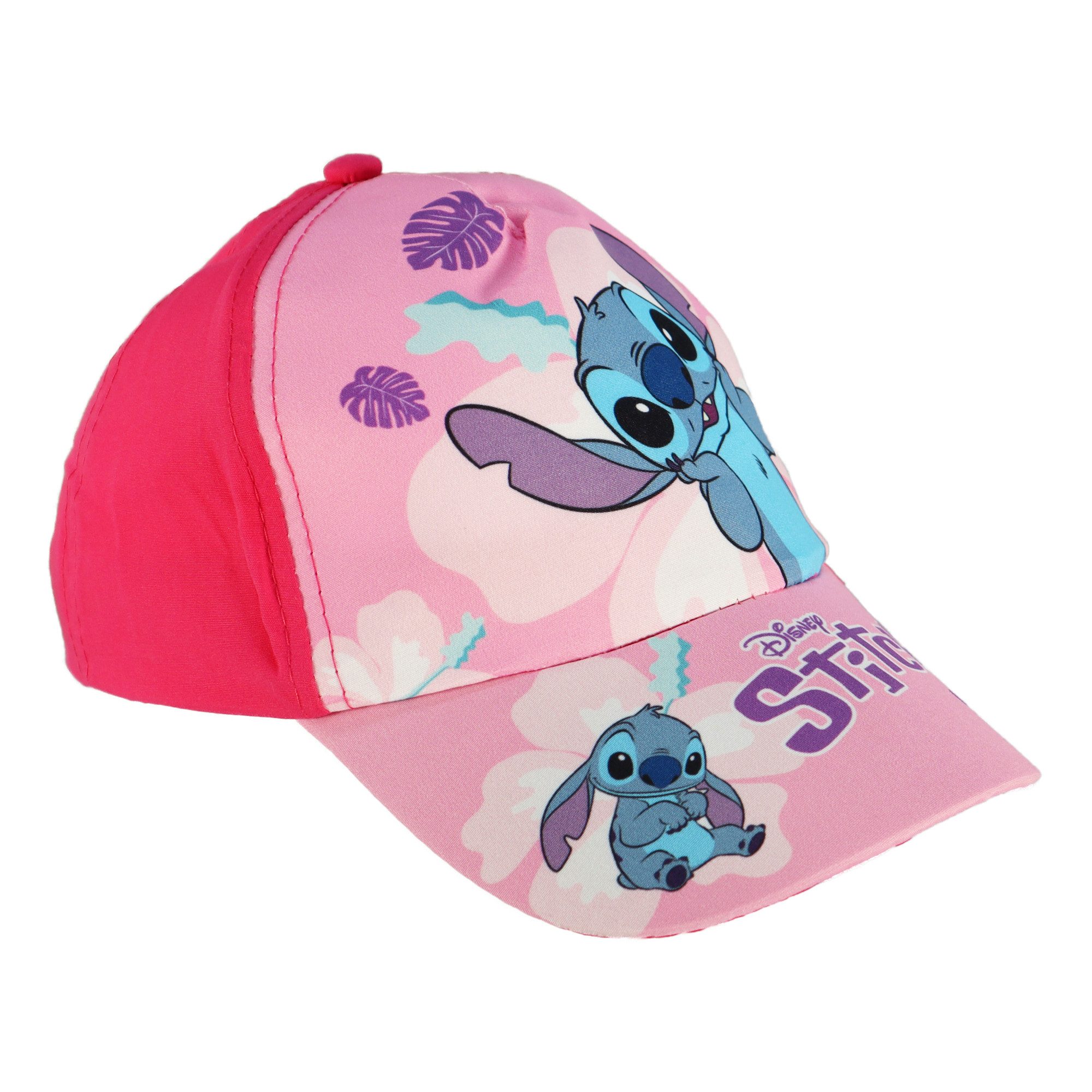 Baseball Cap Disney Stitch Kinder Mädchen Basecap Baseball Kappe Gr. 52 bis 54