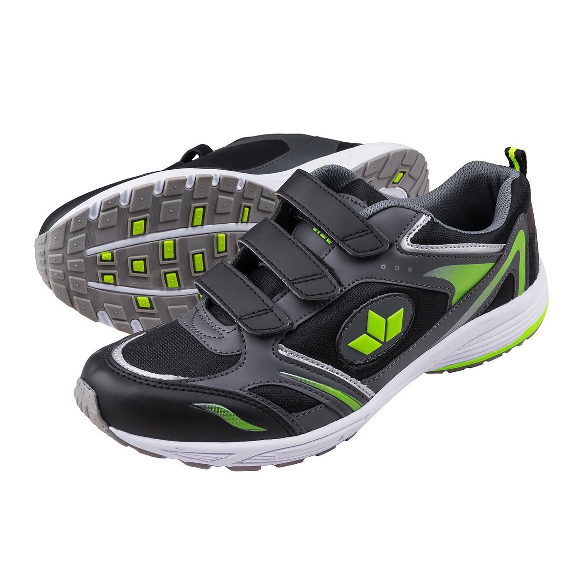 Lico Lico XXL Sportschuh anthrazit-schwarz-lemon Trainingsschuh