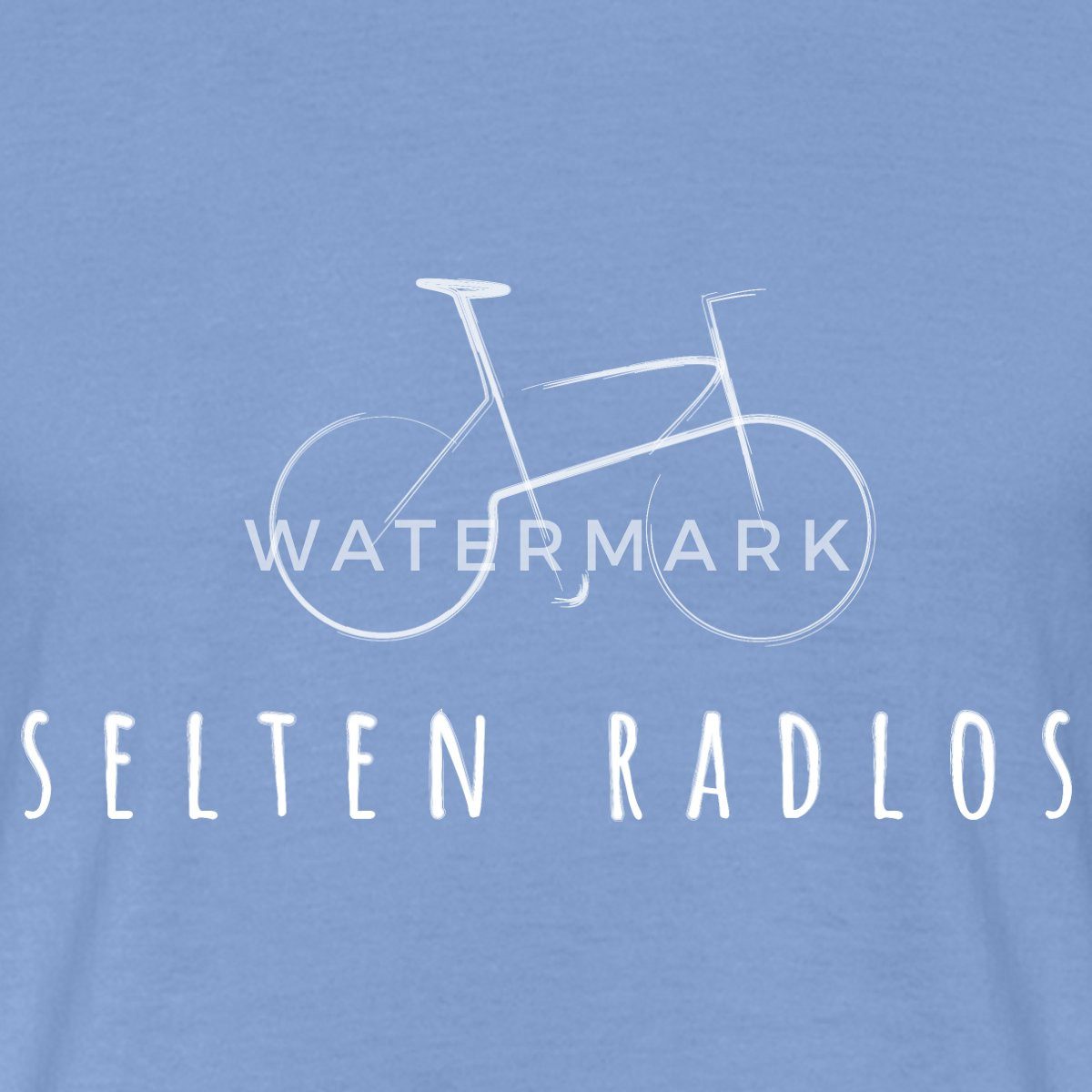 Spreadshirt T-Shirt Fahrrad Geschenk Selten Radlos günstig online kaufen