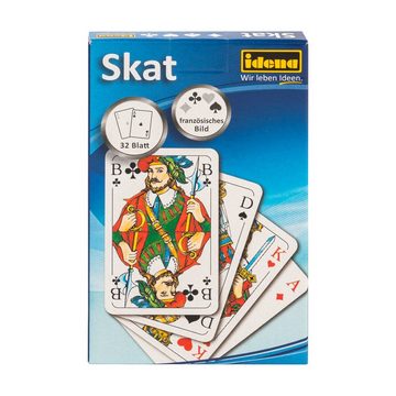Idena Spiel, Idena 6250100 - Skatspiel mit französischem Blatt, 32 Karten, ca. 5,9