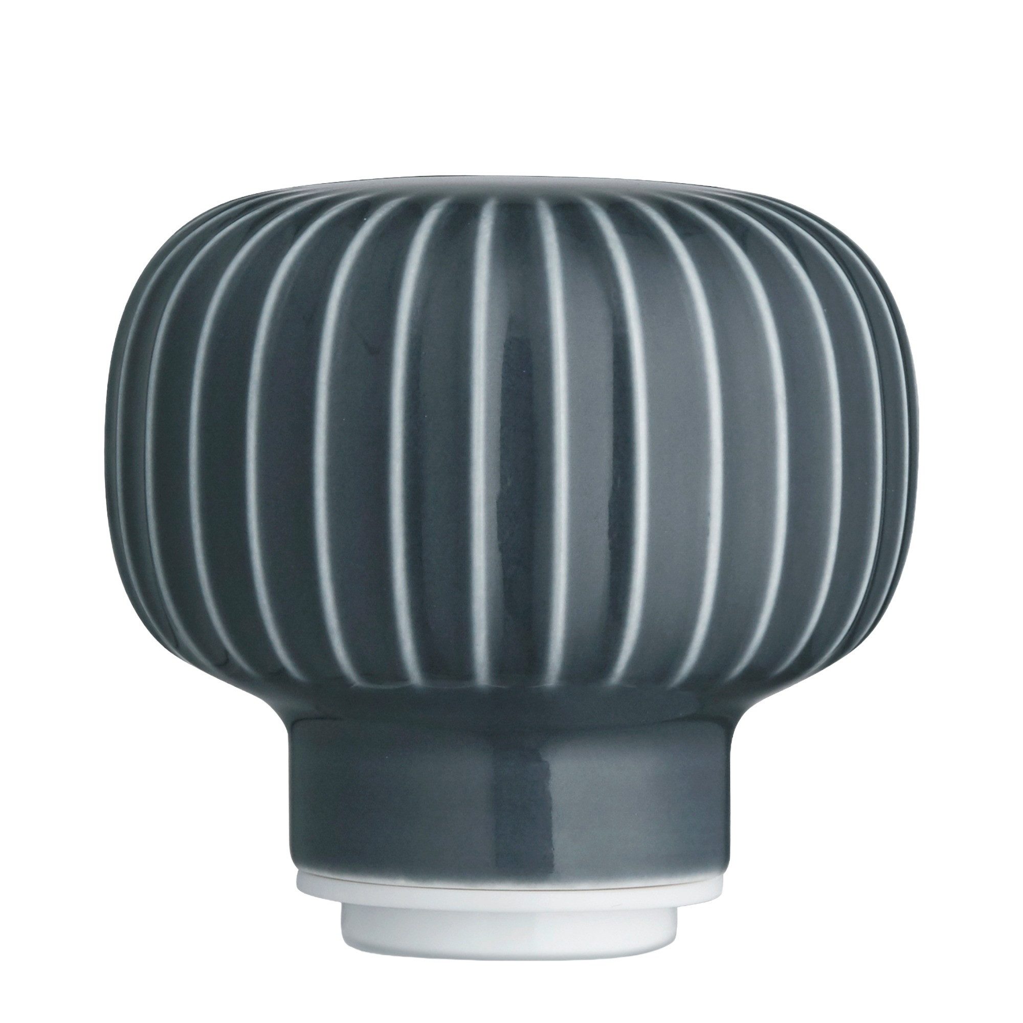 Kähler Salz-/Pfeffermühle Kähler Hammershøi Mühle H18 cm Anthrazit Grau