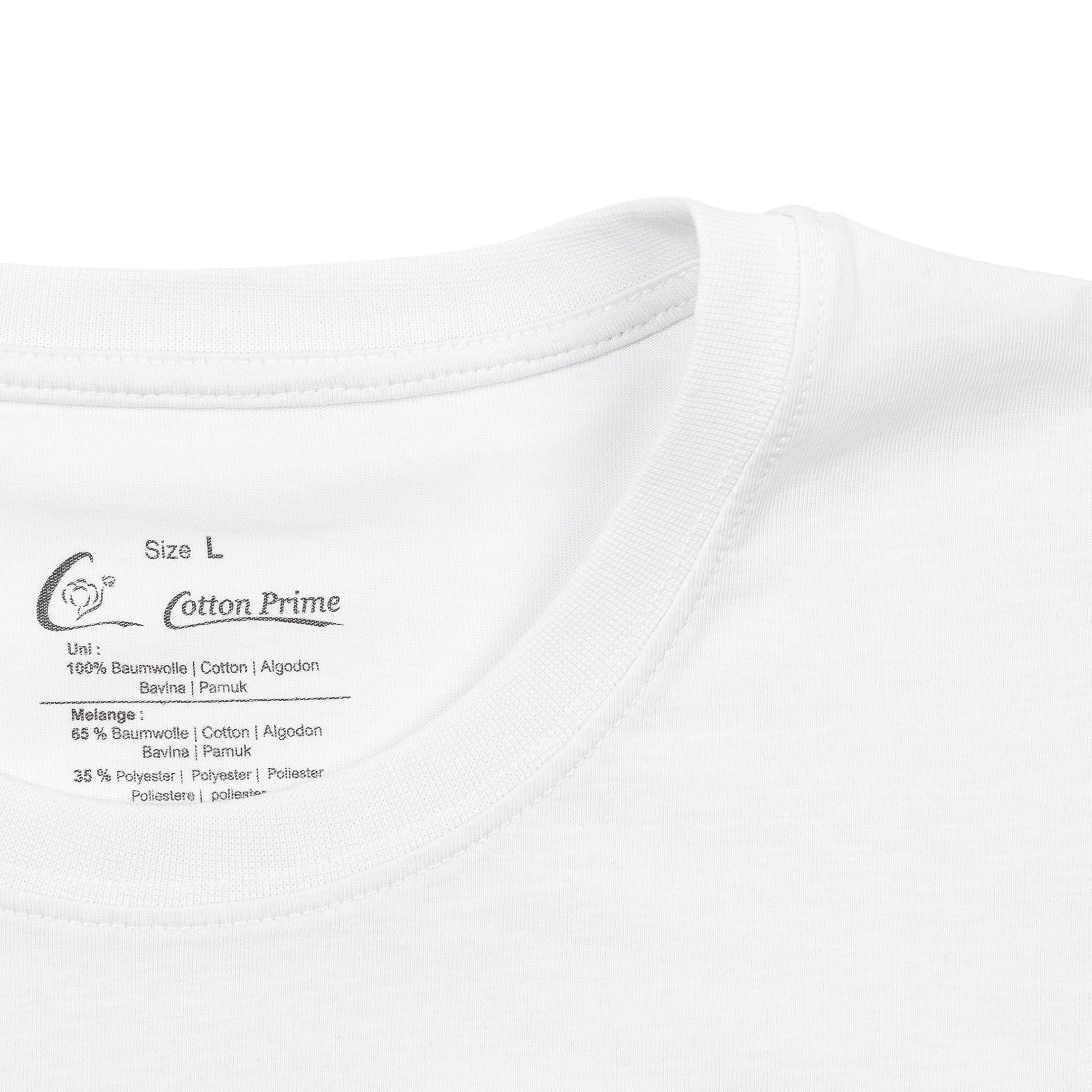 Cotton Prime® T-Shirt den Garten Endlich Zeit - Rente für Weiss