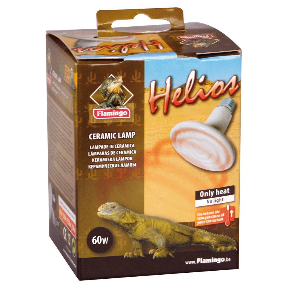 Flamingo Terrarienleuchte Keramiklampe Helios