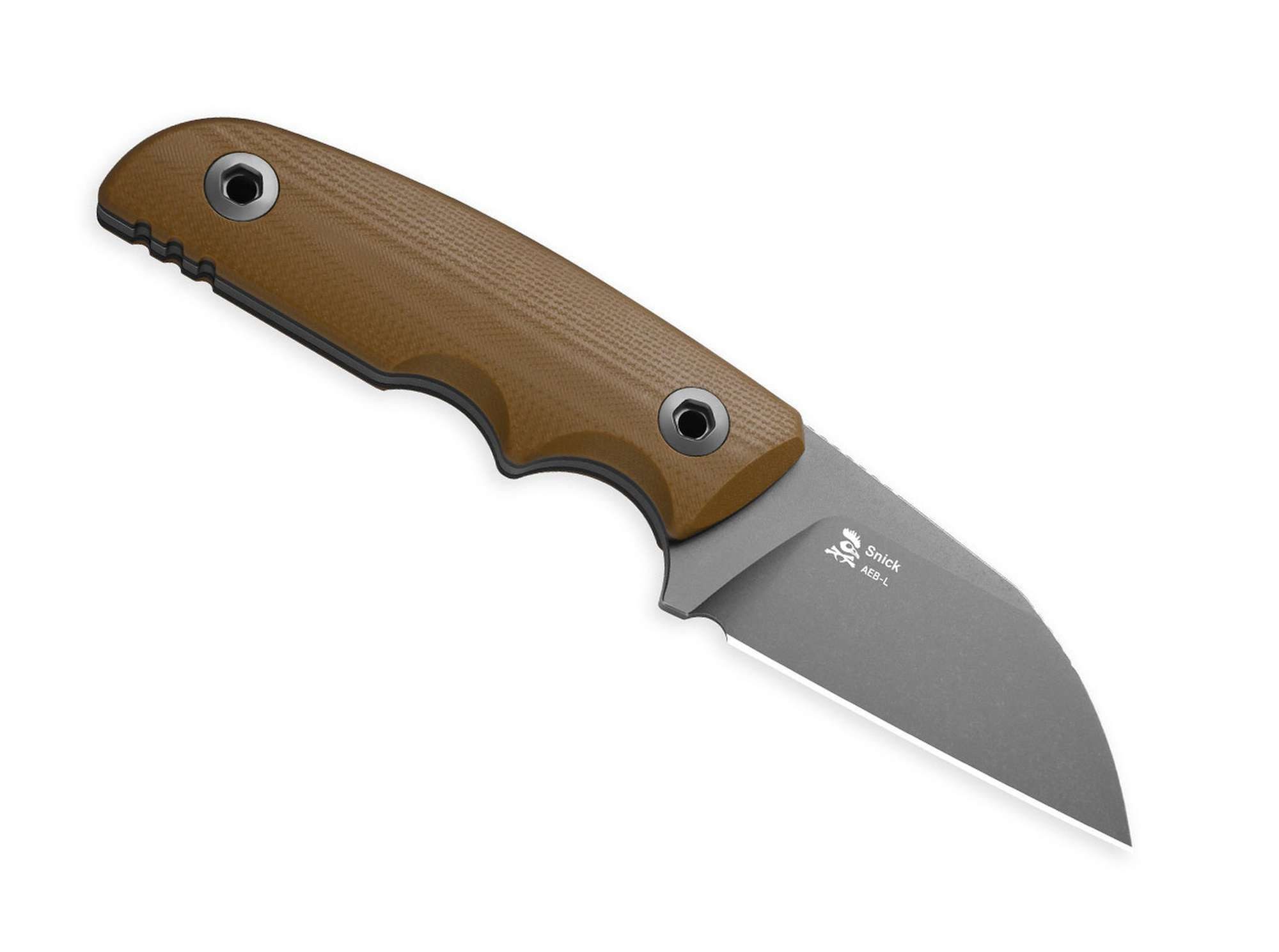 Kizer Taschenmesser Kizer Snick AEB-L Brown G10