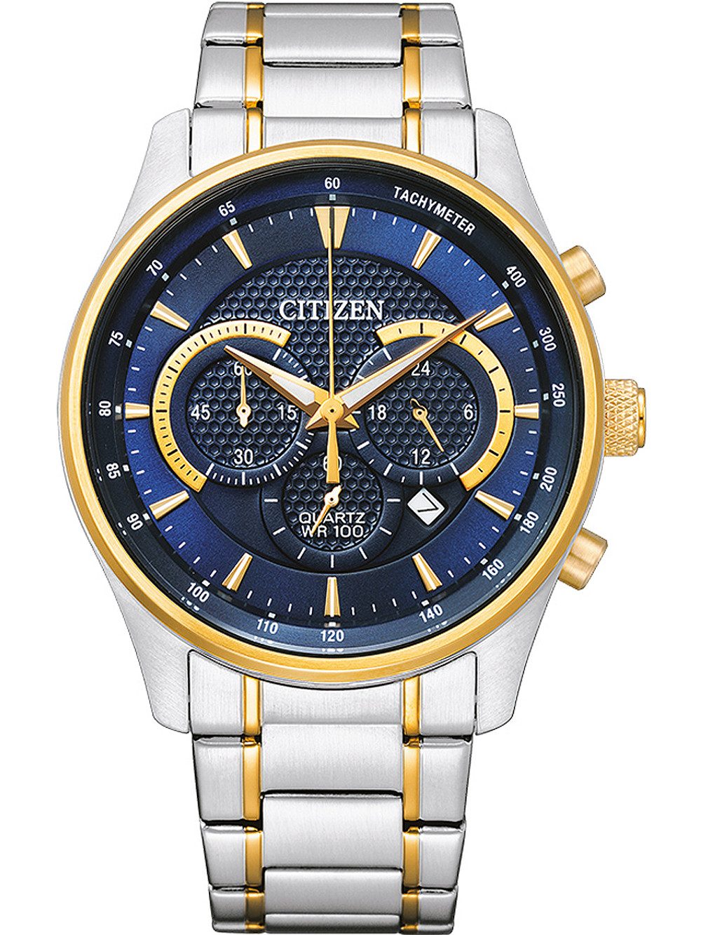 Citizen Quarzuhr Citizen AN8194-51L Quarz Chronograph Herrenuhr 42mm 10ATM günstig online kaufen