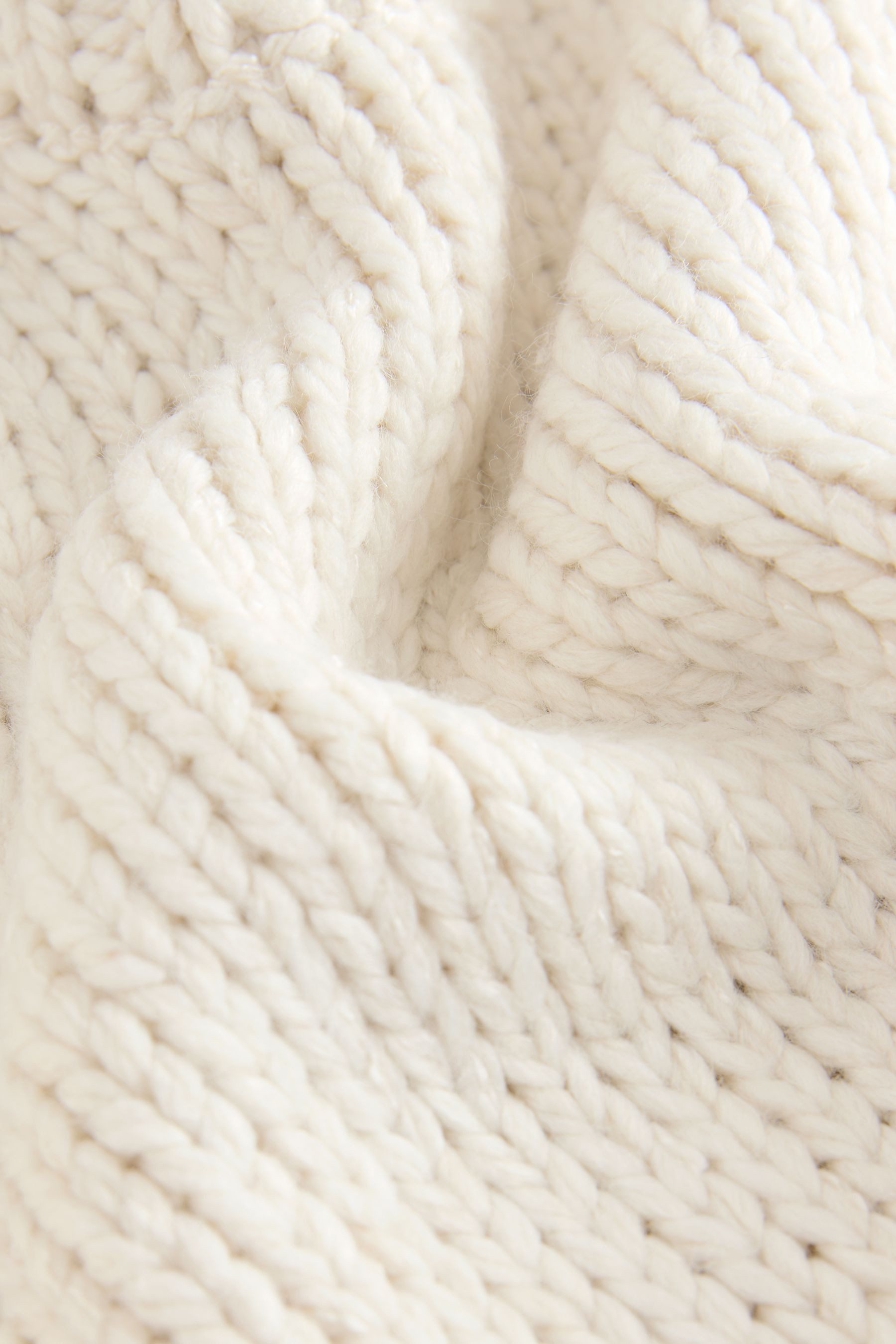 Next Kurzarmpullover Twist-Strick T-Shirt mit halblangen Ärmeln (1-tlg)