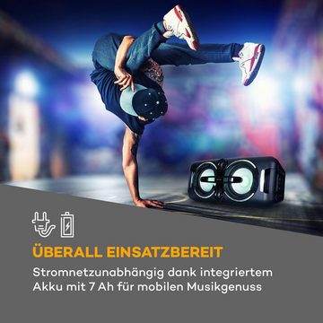 Auna Bazzter Portable-Lautsprecher (200 W)