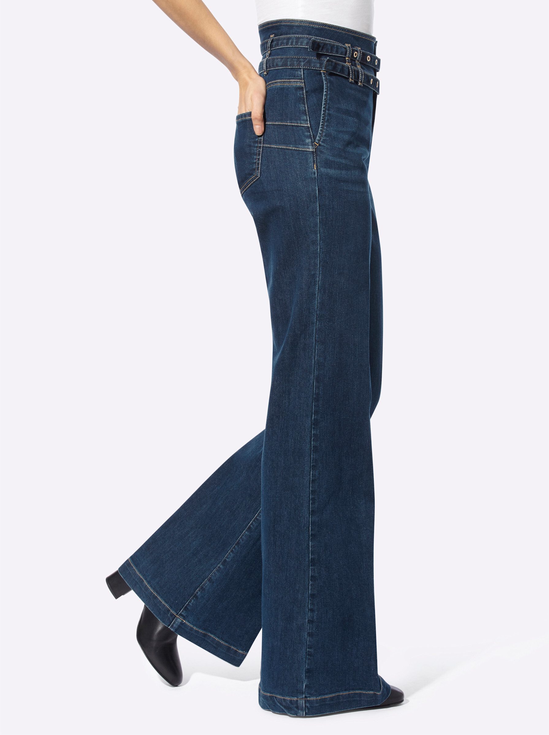 heine Bequeme Jeans Bootcut-Jeans . günstig online kaufen