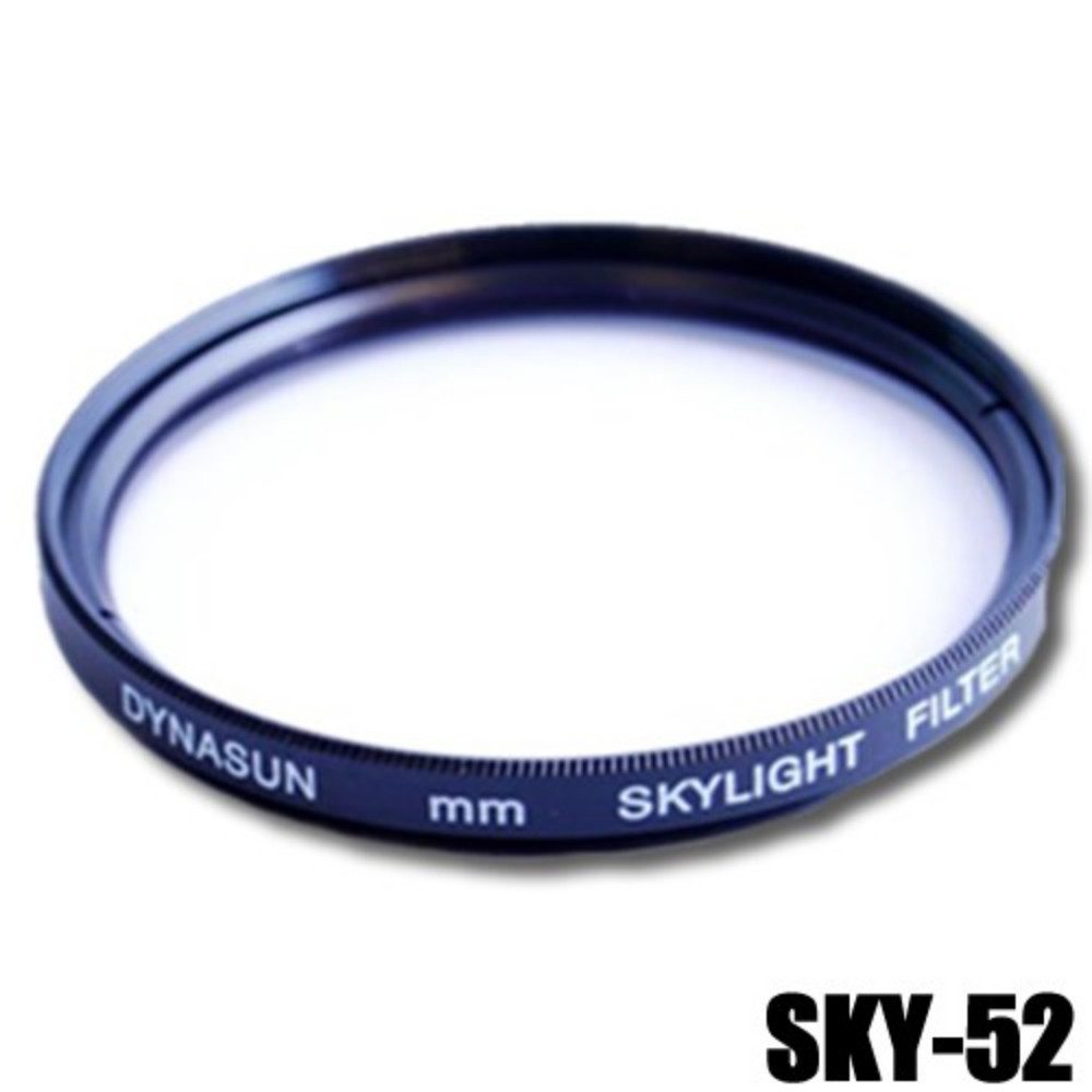 Dynasun Filter Skylight Durchmesser 52 Effektfilter (UV- und Blaufilter für Objektive zur Verbesserung der Außenfotografie)