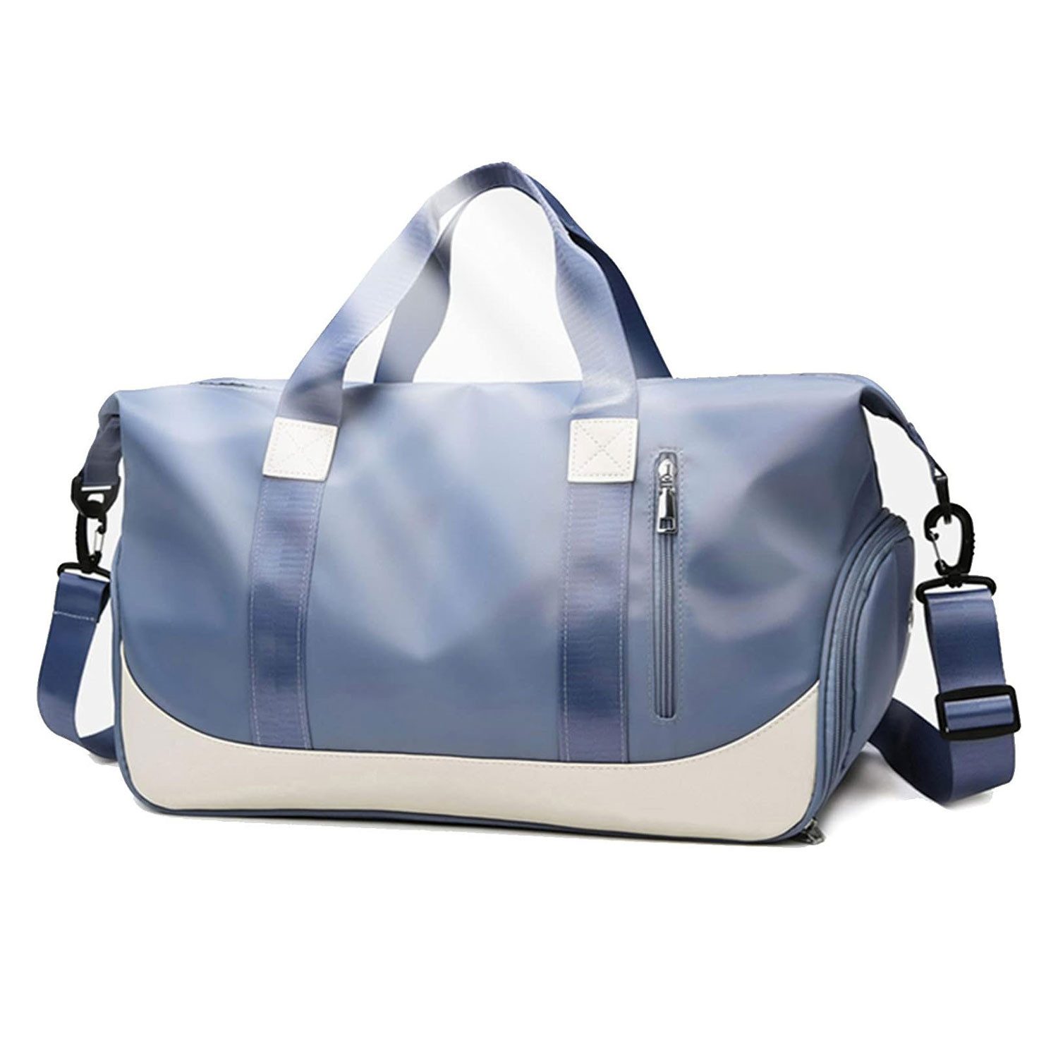 OKWISH Reisetasche Trainingstasche Sporttasche Handtasche Schultertasche Seesack Sport (Yoga Fitness Tasche Schwimmtasche Sport Reise Tasche, 1-tlg., 40L, groß, Weekender, mit Schuhfach Nassfach, Übernachtungstasche), Männer Frauen Reisen Gym Urlaub Übernachtung Freizeit Arbeit Business