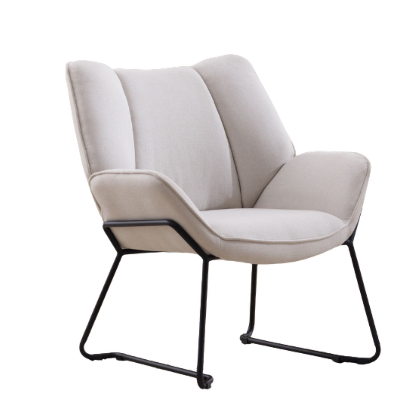 CHAIRUS Sessel Relaxsessel Ohrensessel Freizeitsessel Polsterstuhl mit Metallbeinen (1-St), Gepolsterter Lehnensessel für Wohnzimmer, Schlafzimmer
