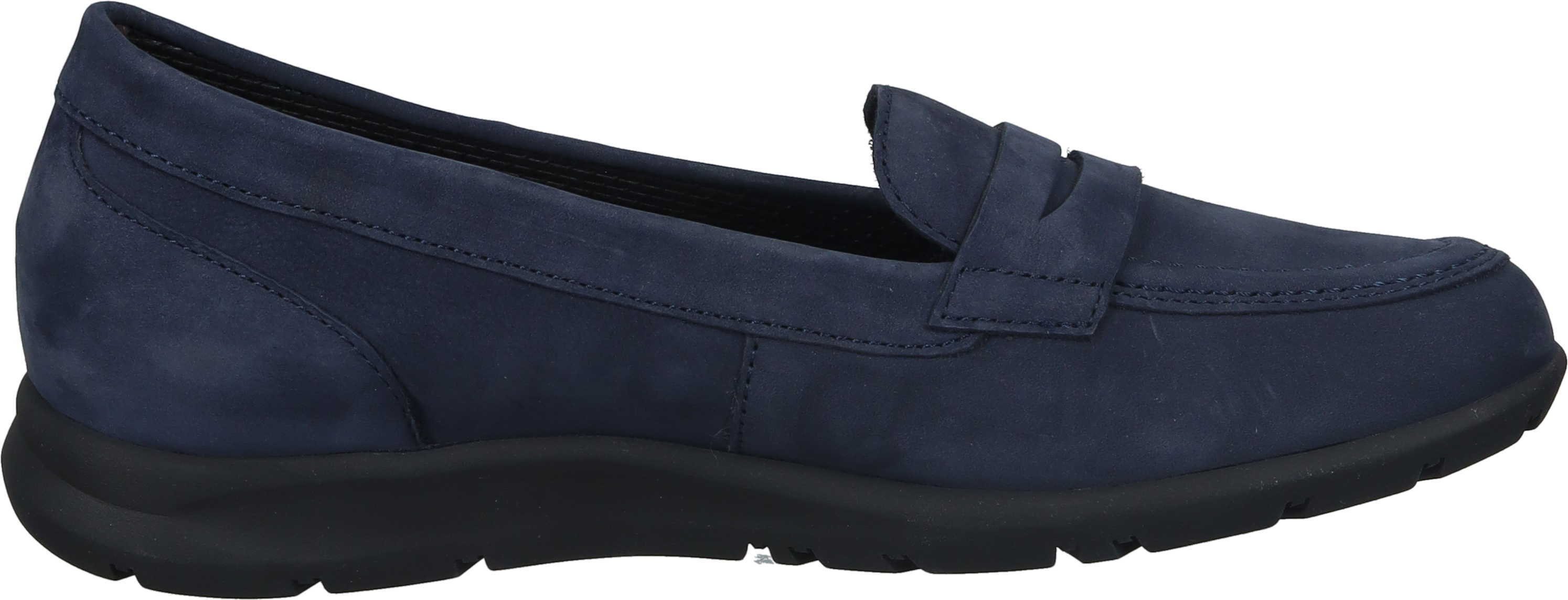 (blue 16) Blau Slipper aus Gabor / Nubukleder Slipper