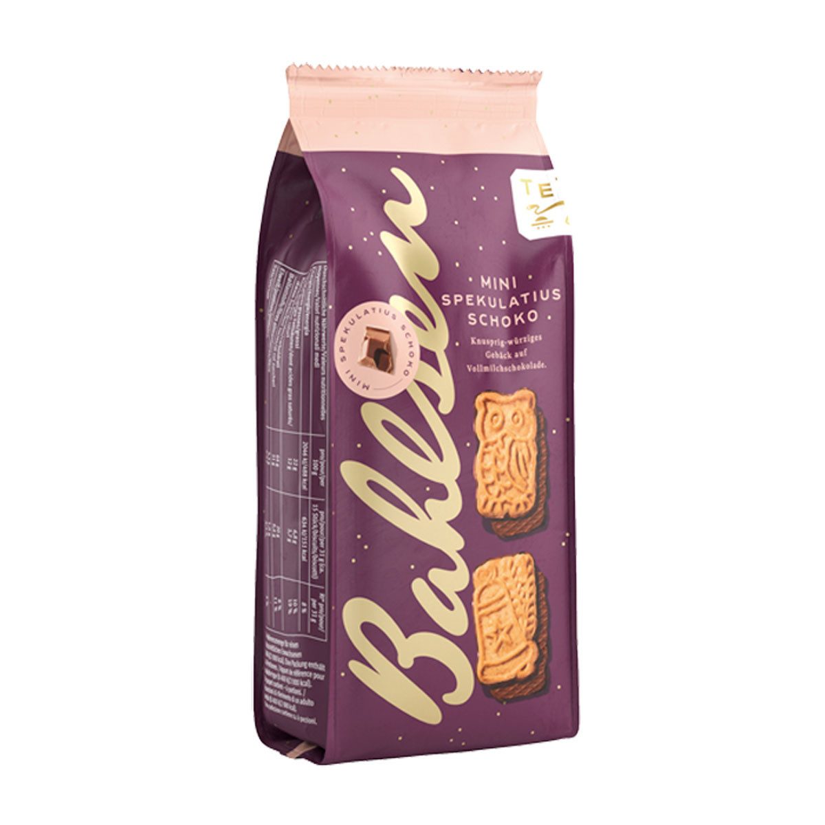 BAHLSEN Süßigkeit, Bahlsen Mini Schoko Spekulatius mit Vollmilchschokolade 200g