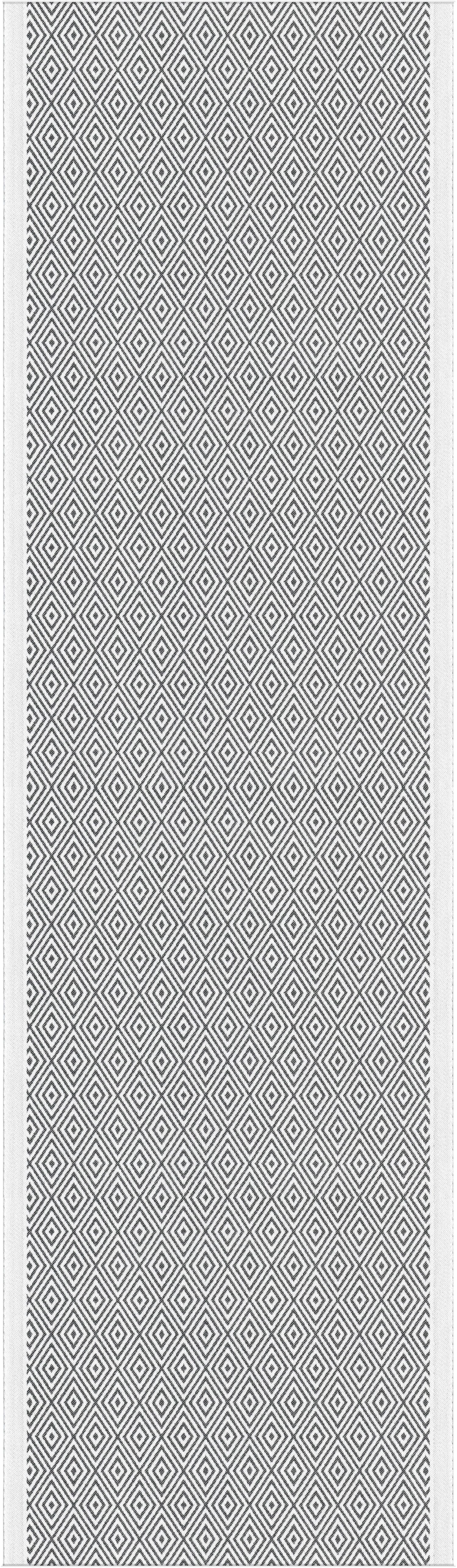 Ekelund Tischläufer Tischläufer Gåsöga 090 35x120 cm, Pixel gewebt (6-farbig)