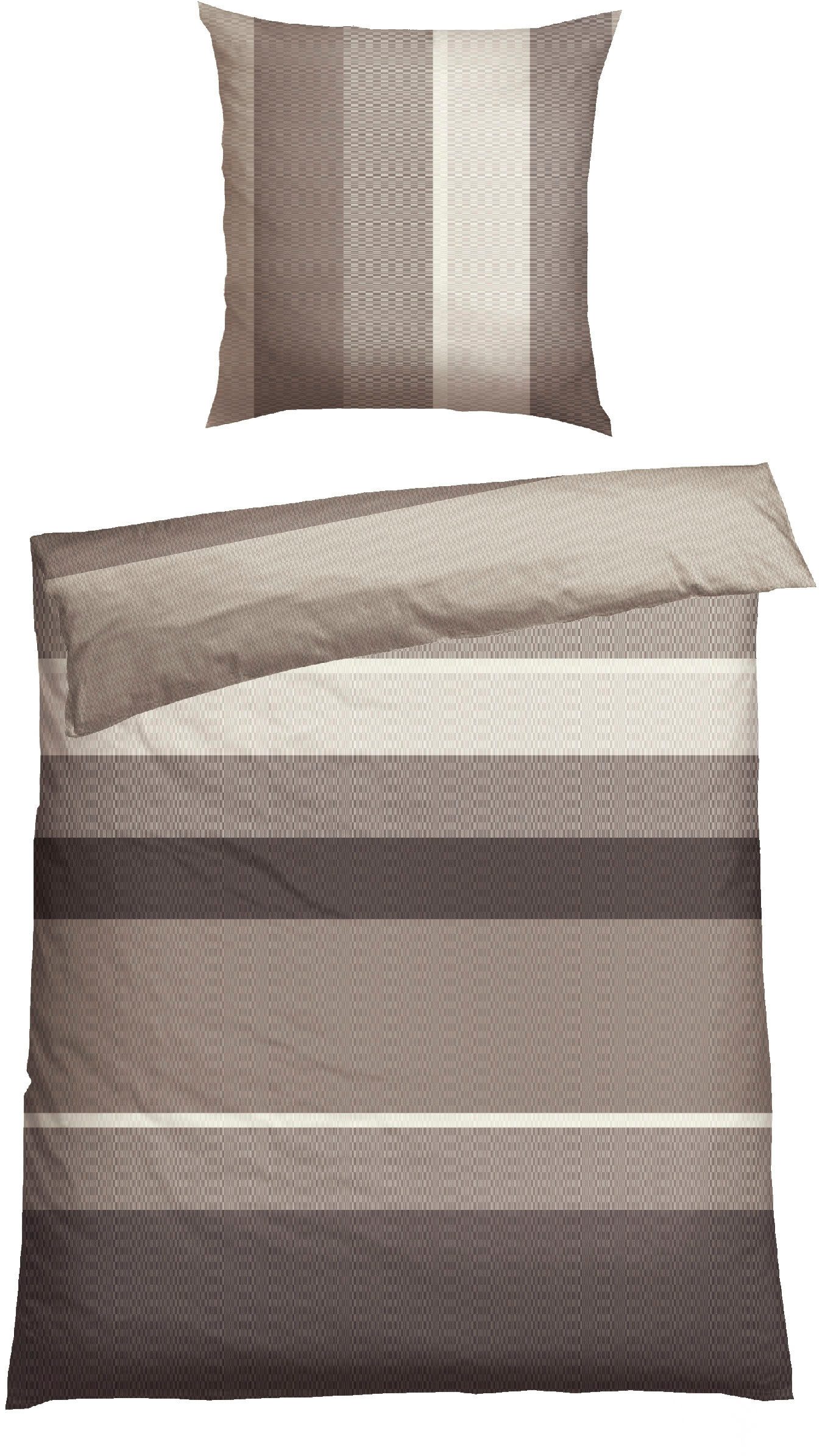 Schiesser Bettwäsche Endy Stripes aus weicher günstig online kaufen