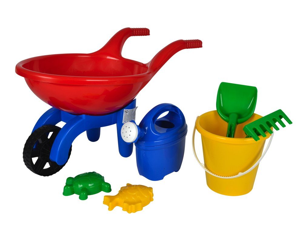 SIMBA Sandform-Set Outdoor Spielzeug Sand & Strand Baby Schubkarre 107135267 – Bild 3 von 4
