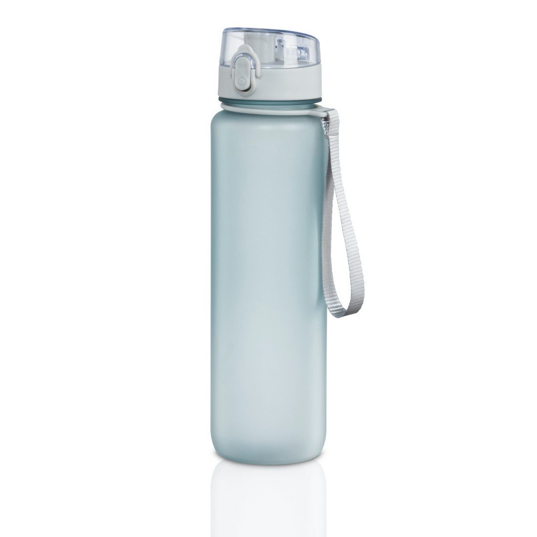 Xavax Trinkflasche Trinkflasche, 1 l (Sport Trinkflasche auslaufsicher, für Kohlensäure)
