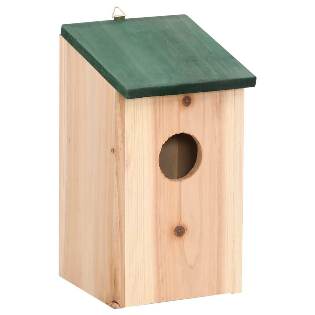 Thumbnail - vidaXL Vogelhaus Vogelhäuser 8 Stk. Holz 12x12x22 cm