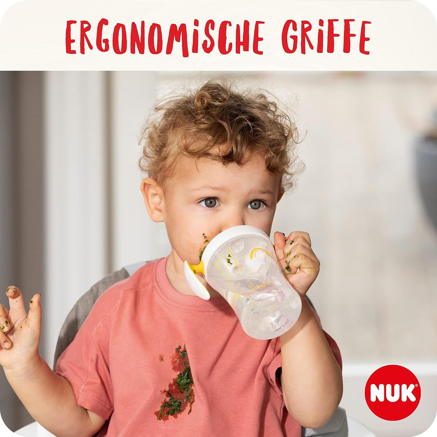 NUK Trinkflasche NUK Trainer Cup, 230ml, blau