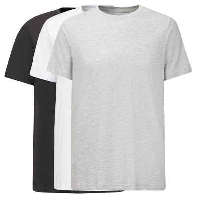 seidensticker T-Shirt Herren T-Shirt, 3er Pack - Basic, kurzarm