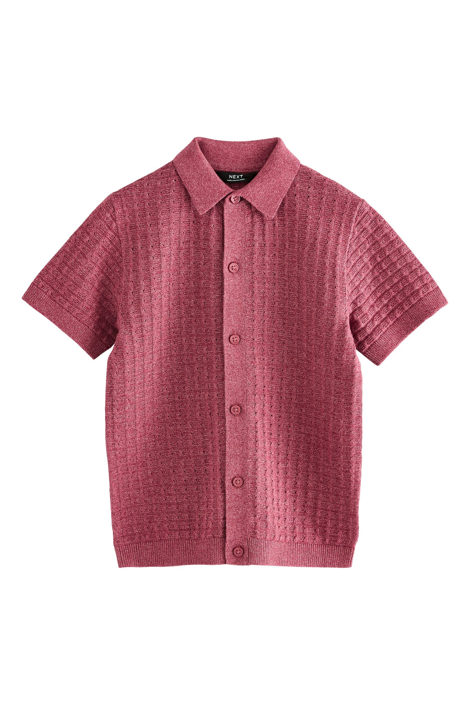 Next Polokragenpullover Strick-Poloshirt mit Knopfleiste Baumwolle günstig online kaufen