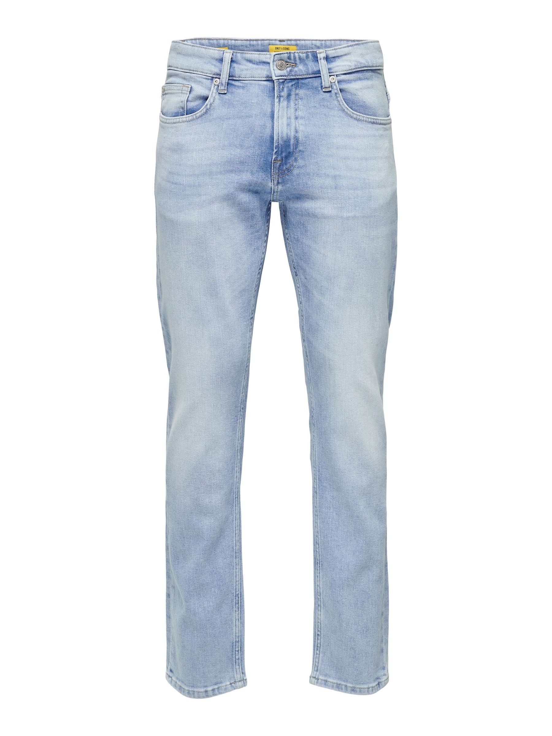 ONLY & SONS Slim-fit-Jeans für Herren ONSWEFT REG. LIGHT BLUE 4873 JEANS NOOS