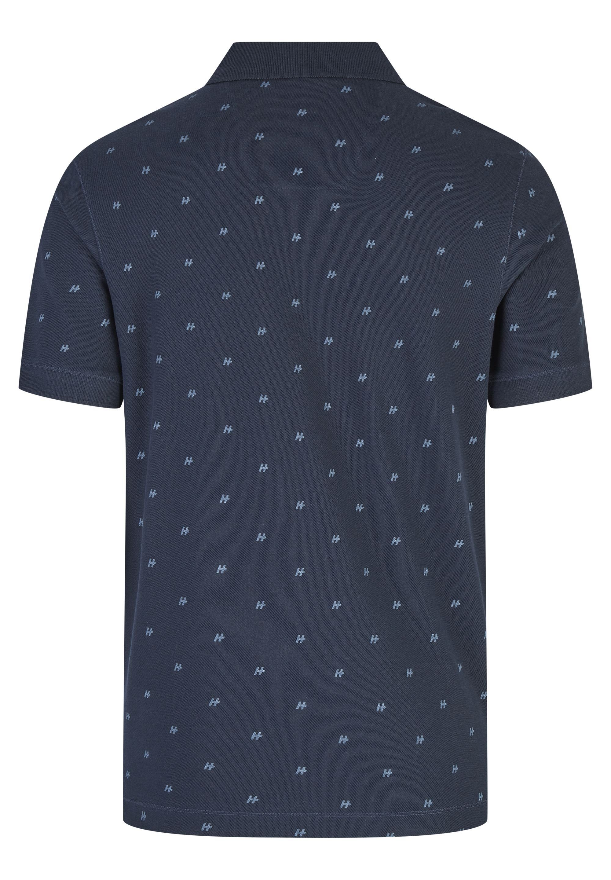 PARIS Poloshirt HECHTER mit Allover-Muster