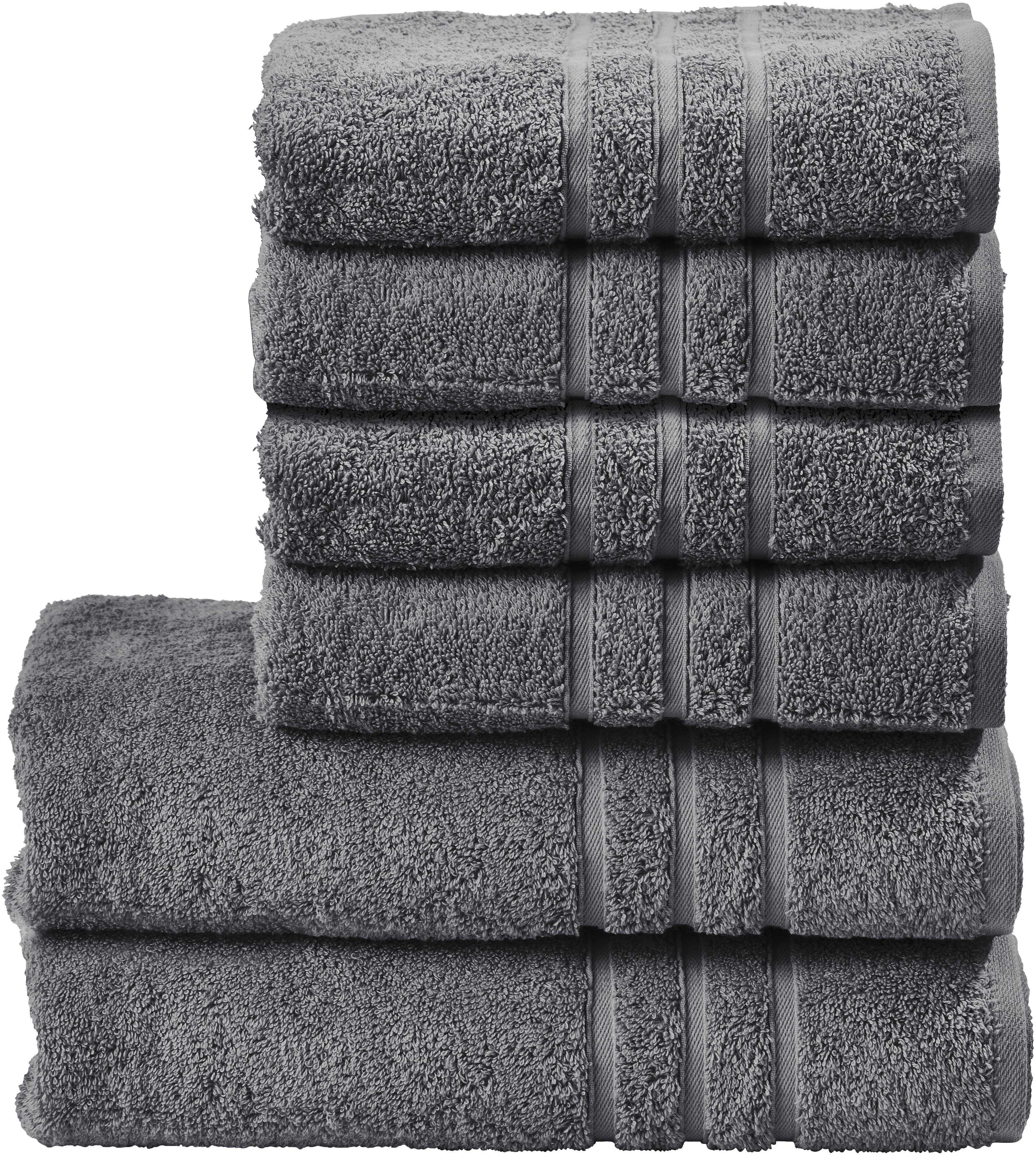 done.® Handtuch Set Daily Uni, Walkfrottier günstig online kaufen