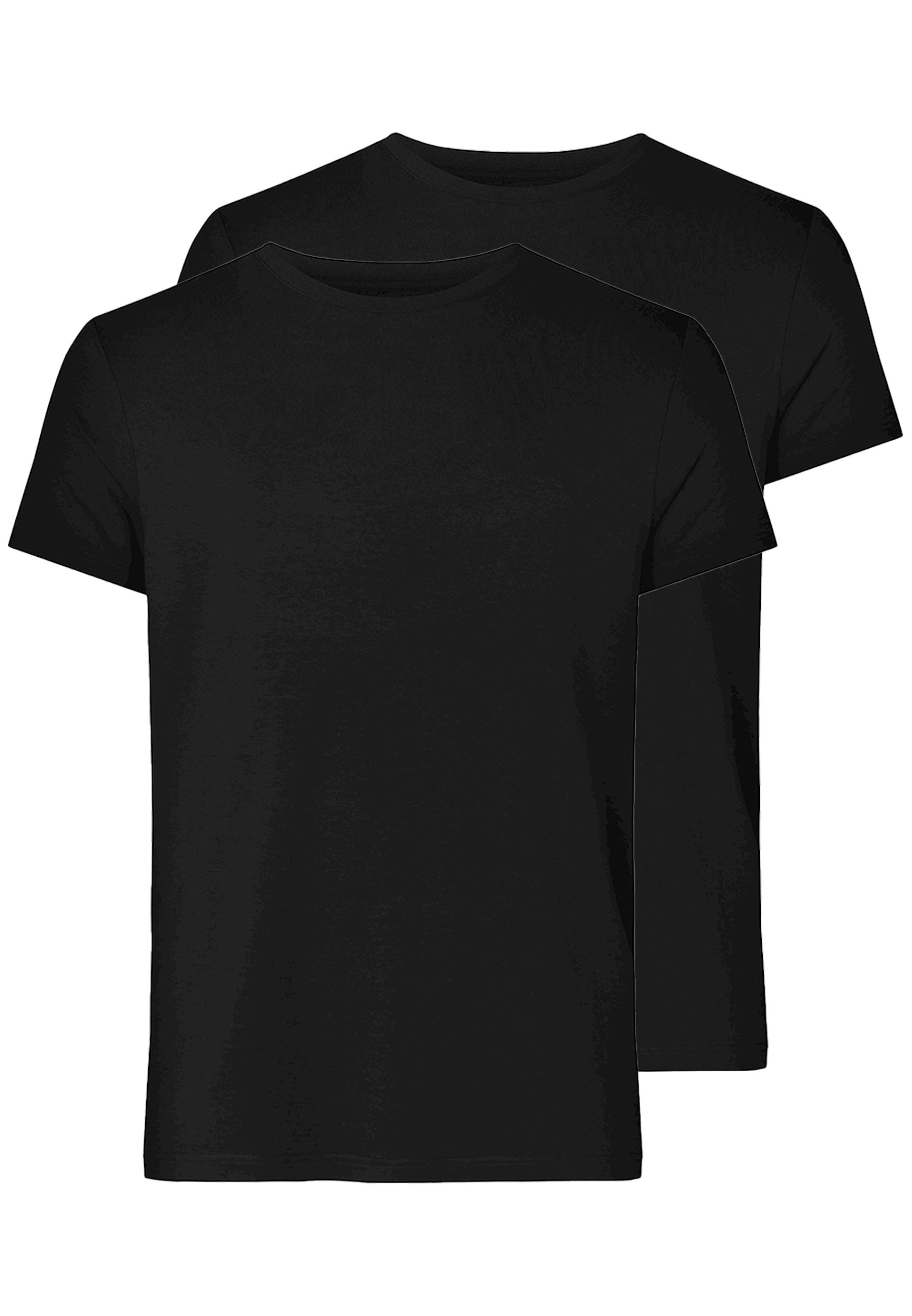 Resteröds Unterhemd 2er Pack Bamboo (Spar-Set, 2-St) Unterhemd / Shirt kurzarm - Weich und atmungsaktiv, Klassischer Look