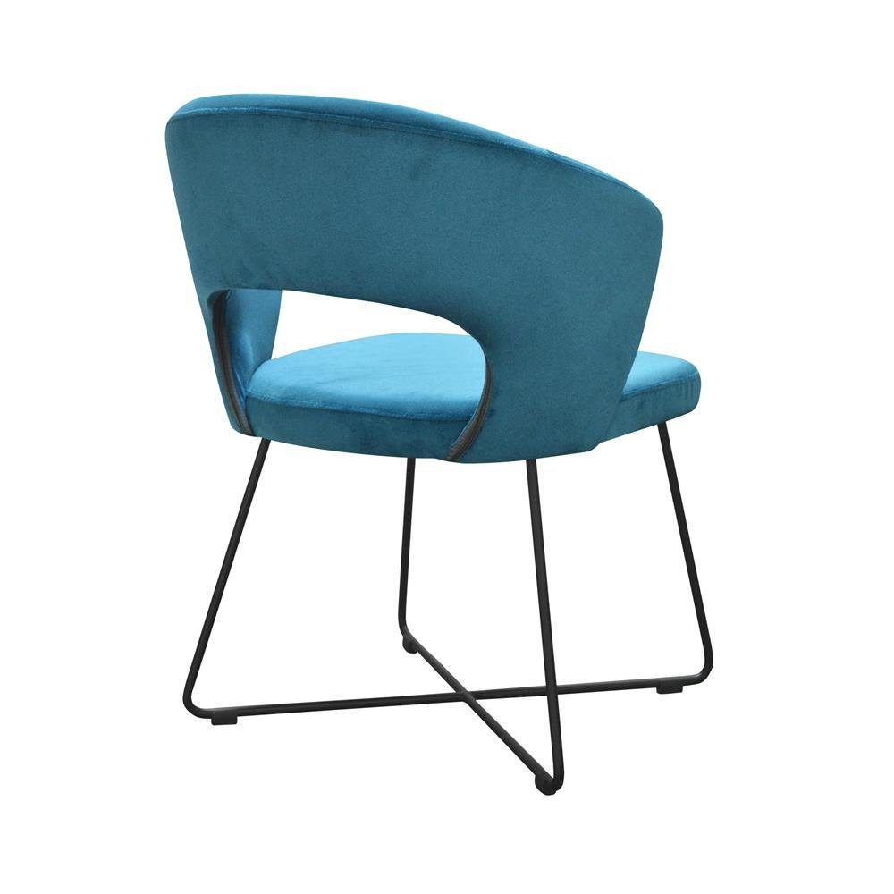 8 Lehnstuhl Set Moderne Garnitur Stühle Gruppe Grüne Stuhl, Armlehne JVmoebel Design Polster